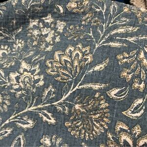 Floral Patterned Shower Curtain